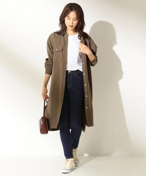 ANY(エニィ)の「【ベストセラー】STYLE UP SKINNY デニムパンツ(デニムパンツ・レディース・ブラック系/グレー系/ネイビー系/サックスブルー系・1/2/0/3)」の3枚目の写真