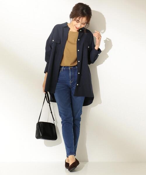ANY(エニィ)の「【ベストセラー】STYLE UP SKINNY デニムパンツ(デニムパンツ・レディース・ブラック系/グレー系/ネイビー系/サックスブルー系・1/2/0/3)」の13枚目の写真