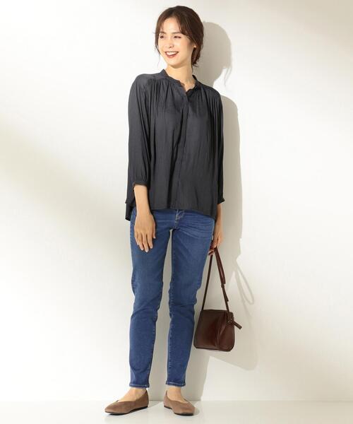 ANY(エニィ)の「【ベストセラー】STYLE UP SKINNY デニムパンツ(デニムパンツ・レディース・ブラック系/グレー系/ネイビー系/サックスブルー系・1/2/0/3)」の15枚目の写真