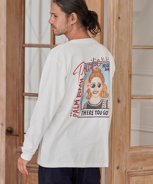 美品⭐︎BLUE SEAL Tシャツセット L M 110 90 セール】mlt3122-Print L-S Tee - Pacific girl（Tシャツ