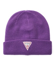 Guess | Triangle Logo Rib Beanie(ニットキャップ/ビーニー)