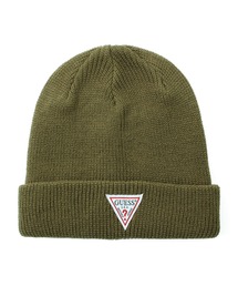 Guess | Triangle Logo Rib Beanie(ニットキャップ/ビーニー)