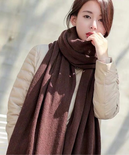 セール 柔らかい ニットマフラー マフラー La Voragine ラ ヴォラジネ のファッション通販 Zozotown