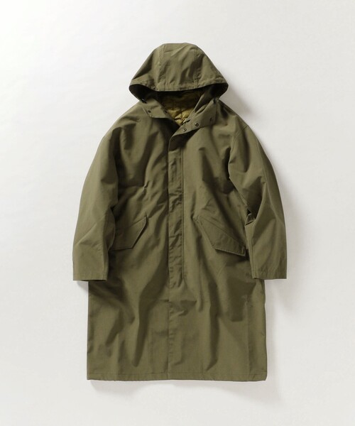 SHIPS × TAION 体温 3WAY ダウンベスト付きステンカラーコート セール】【SHIPS any別注】TAION: 3way ダウンベスト付き オーバー