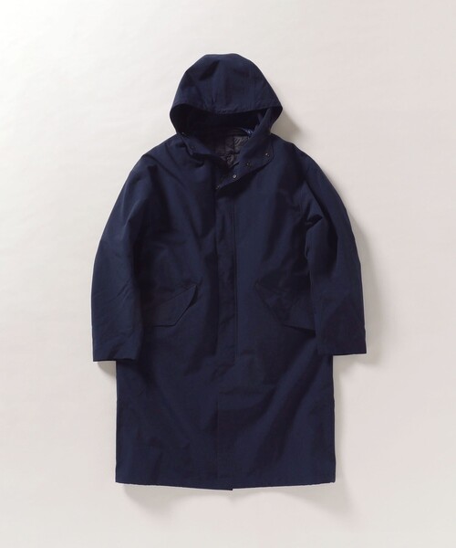 SHIPS × TAION 体温 3WAY ダウンベスト付きステンカラーコート セール】【SHIPS any別注】TAION: 3way ダウンベスト付き オーバー