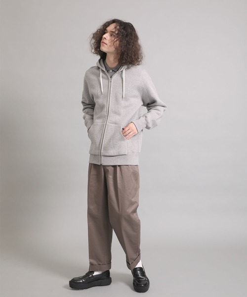 【SUPRA】エッセンシャル ベーシック フード ジップアップ SCYE BASICS（サイベーシックス）の「【SCYE BASICS】Fleece