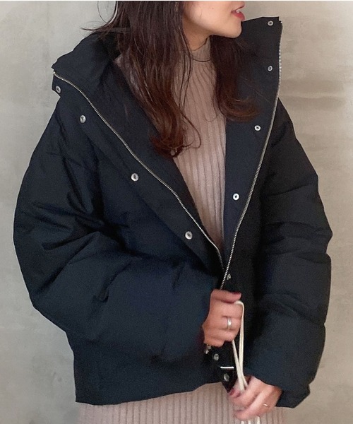 archives（アルシーヴ）の「ハイネックリブニットワンピース（ワンピース・レディース・モカ/ベージュ/グリーン系その他・MEDIUM）」の10枚目の写真