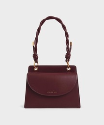 CHARLES & KEITH | ノッティド トップハンドルバッグ / Knotted Top Handle Bag(ハンドバッグ)