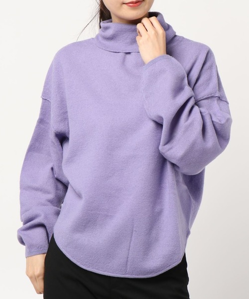 K2431 縮絨タートルネック