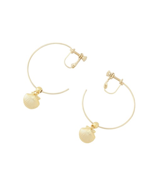 SALON adam et rope'（サロン アダム エ ロペ）の「【SALONオリジナルBOX付き】14KGFフープイヤリング（イヤリング・レディース・ブラック/ブラック系その他/ブラック系その他2/ブラック系その他3/スミクロ・FREE）」の11枚目の写真