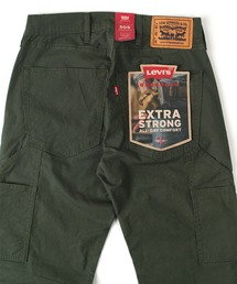 【Levi’s/リーバイス】505 WORK WEAR EXTRA STRONG ペインター ワークパンツ オリーブ ストレート/ チノ