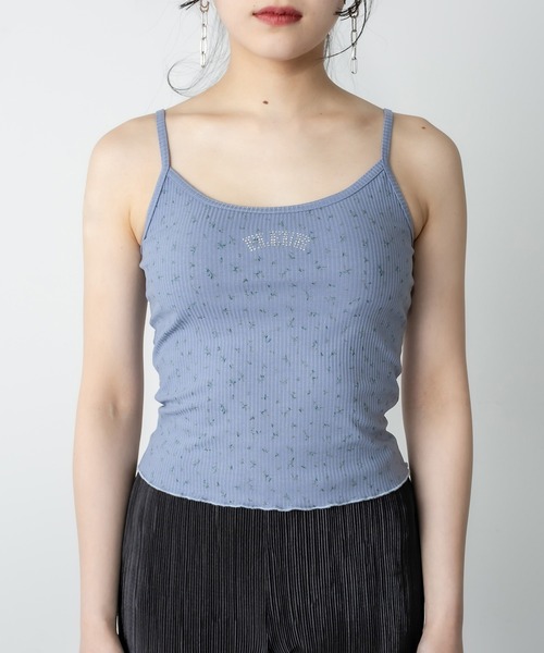 RASVOA（ラスボア）の「ストーンロゴキャミ（キャミソール・レディース・ブラック/オフホワイト/ブルー・FREE）」の13枚目の写真