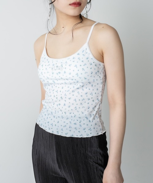 RASVOA（ラスボア）の「ストーンロゴキャミ（キャミソール・レディース・ブラック/オフホワイト/ブルー・FREE）」の11枚目の写真