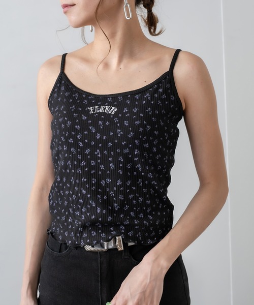 RASVOA（ラスボア）の「ストーンロゴキャミ（キャミソール・レディース・ブラック/オフホワイト/ブルー・FREE）」の17枚目の写真