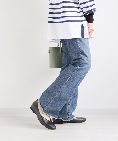 LE TALON(ルタロン)の「スクエアVカットフラット(その他シューズ・レディース・ブラック系その他・23cm/23.5cm/24cm/24.5cm/25cm/22.5cm/22cm)」の11枚目の写真