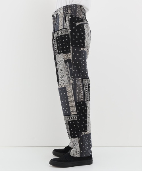JOINT WORKS(ジョイントワークス)の「JW-BANDANA 1 TUCK パンツ(チノパンツ・メンズ・ブラック/ネイビー・MEDIUM/LARGE)」の10枚目の写真