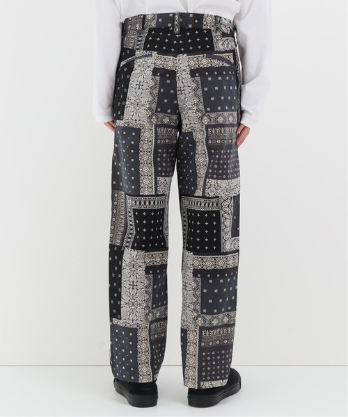 JOINT WORKS(ジョイントワークス)の「JW-BANDANA 1 TUCK パンツ(チノパンツ・メンズ・ブラック/ネイビー・MEDIUM/LARGE)」の11枚目の写真