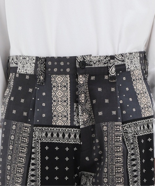 JOINT WORKS(ジョイントワークス)の「JW-BANDANA 1 TUCK パンツ(チノパンツ・メンズ・ブラック/ネイビー・MEDIUM/LARGE)」の12枚目の写真