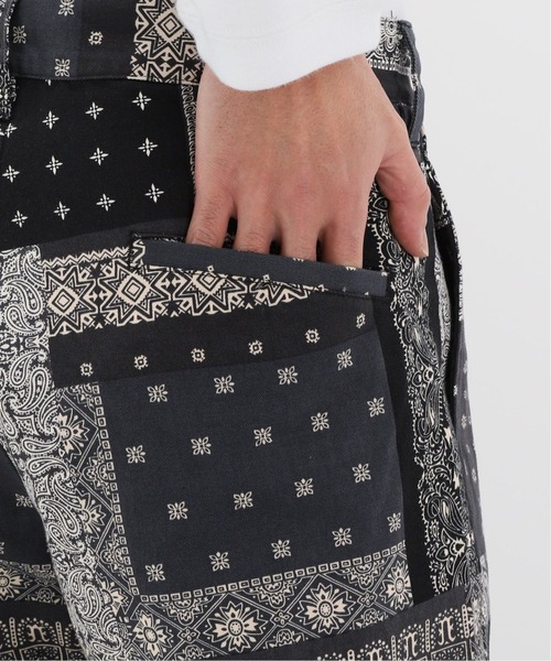 JOINT WORKS(ジョイントワークス)の「JW-BANDANA 1 TUCK パンツ(チノパンツ・メンズ・ブラック/ネイビー・MEDIUM/LARGE)」の14枚目の写真