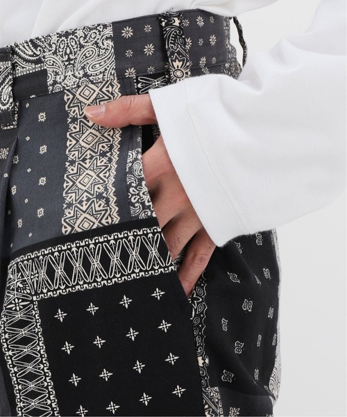 JOINT WORKS(ジョイントワークス)の「JW-BANDANA 1 TUCK パンツ(チノパンツ・メンズ・ブラック/ネイビー・MEDIUM/LARGE)」の15枚目の写真