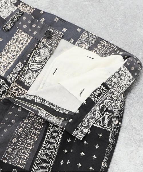 JOINT WORKS(ジョイントワークス)の「JW-BANDANA 1 TUCK パンツ(チノパンツ・メンズ・ブラック/ネイビー・MEDIUM/LARGE)」の18枚目の写真