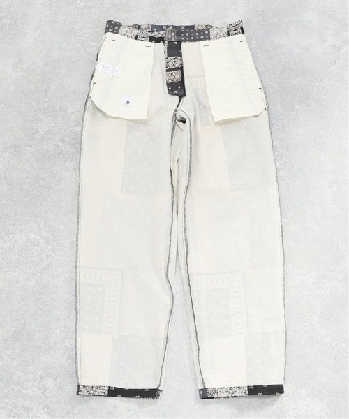 JOINT WORKS(ジョイントワークス)の「JW-BANDANA 1 TUCK パンツ(チノパンツ・メンズ・ブラック/ネイビー・MEDIUM/LARGE)」の19枚目の写真