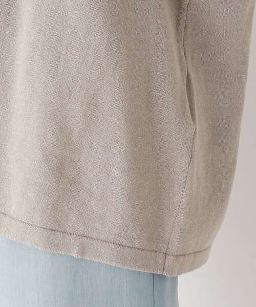 smart pink(スマートピンク)の「◆【手洗い可】レースモチーフ付きニットプルオーバー(ニット/セーター・レディース・ライトグレー/ベージュ・88)」の8枚目の写真