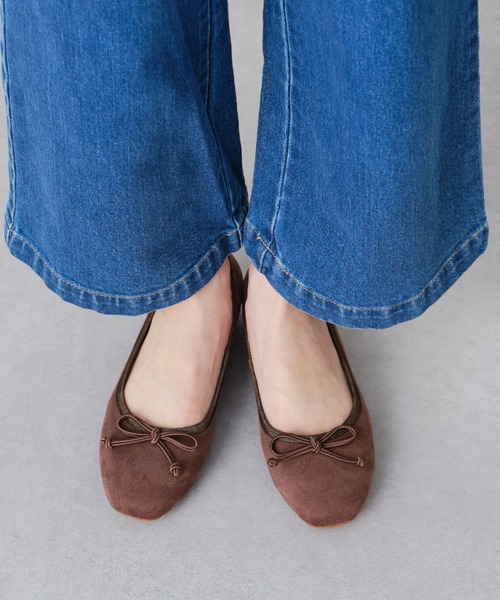 Yuri オリエンタルトラフィックバイユリ のファッション Traffic Oriental Zozotown限定 Traffic シューズ By スクエアトゥバレエシューズ バレエシューズ Oriental