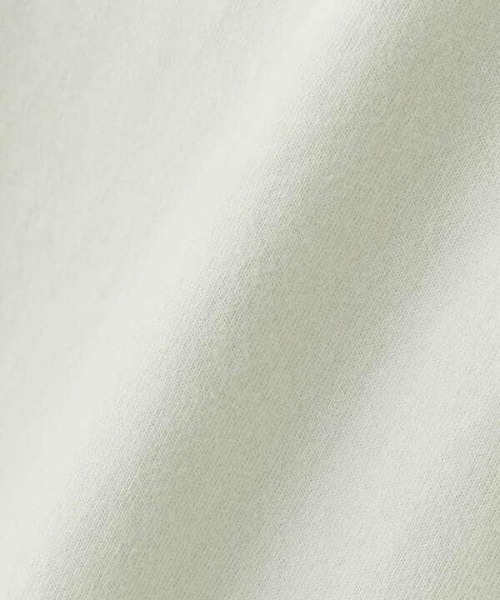 N.（N. Natural Beauty Basic）（エヌエヌナチュラルビューティーベーシック）の「◆ショートロゴＴシャツ（Tシャツ/カットソー・レディース・オフホワイト/ライトグリーン/スミクロ・MEDIUM）」の18枚目の写真