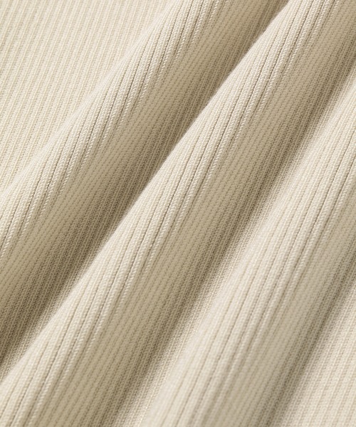 ADAM ET ROPE'(アダムエロペ)の「カップ付きニットタンクトップ(タンクトップ・レディース・ダークブラウン/キナリ・FREE)」の9枚目の写真