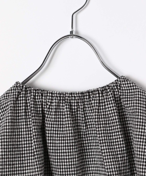 GLOBAL WORK（グローバルワーク）の「【キッズ】ソフトタッチ綿麻ブラウス/930638（シャツ/ブラウス・キッズ・ホワイト/ブラック/ベージュ/イエロー・110cm/100cm/120cm/130cm/140cm/150cm/160cm）」の9枚目の写真