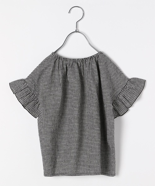 GLOBAL WORK（グローバルワーク）の「【キッズ】ソフトタッチ綿麻ブラウス/930638（シャツ/ブラウス・キッズ・ホワイト/ブラック/ベージュ/イエロー・110cm/100cm/120cm/130cm/140cm/150cm/160cm）」の13枚目の写真