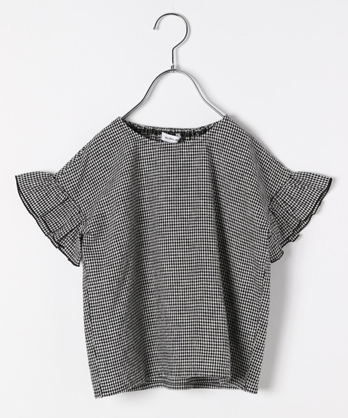 GLOBAL WORK（グローバルワーク）の「【キッズ】ソフトタッチ綿麻ブラウス/930638（シャツ/ブラウス・キッズ・ホワイト/ブラック/ベージュ/イエロー・110cm/100cm/120cm/130cm/140cm/150cm/160cm）」の21枚目の写真