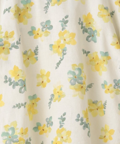 GLOBAL WORK（グローバルワーク）の「【キッズ】ソフトタッチ綿麻ブラウス/930638（シャツ/ブラウス・キッズ・ホワイト/ブラック/ベージュ/イエロー・110cm/100cm/120cm/130cm/140cm/150cm/160cm）」の7枚目の写真