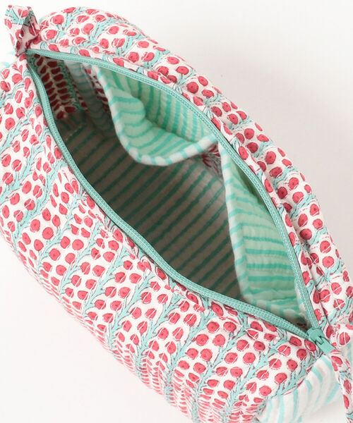 B:MING by BEAMS（ビーミングバイビームス）の「Rungta × B:MING by BEAMS / 別注 ポーチ S（ポーチ・レディース・レッド/ピンク/ブルー・ONE SIZE）」の16枚目の写真