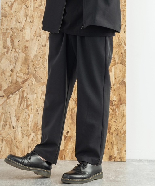 Rocky Monroe(ロッキーモンロー)の「【セットアップ】ポリトロ 半袖オープンカラーシャツ ZIPシャツ&2タックアンクルイージーパンツ(セットアップ・メンズ・ブラック/ブラウン/グレー/アイボリー/ホワイト系/ブラック系/グレー系/ブラウン系・2(M)/3(L)/4(LL)/LL/L/M)」の19枚目の写真