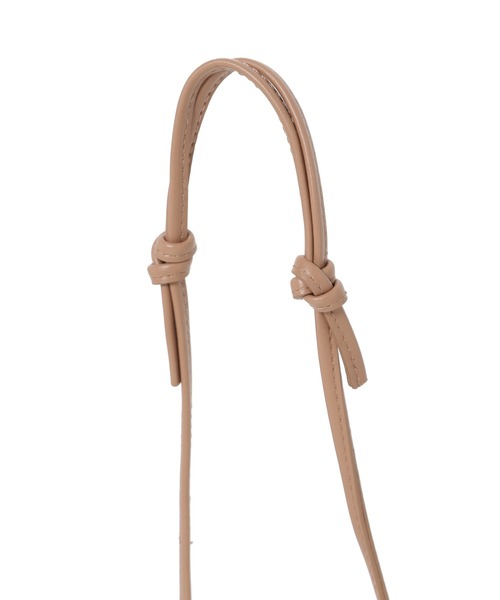 mysty woman（ミスティウーマン）の「フラップミニショルダーバッグ 943526（ショルダーバッグ・レディース・ブラック/ベージュ/アイボリー・FREE）」の7枚目の写真