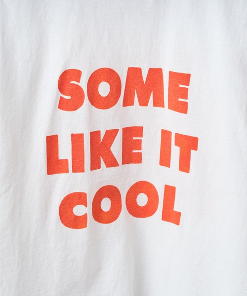 CIAOPANIC（チャオパニック）の「【FUNG/ファング】SOME LIKE IT COOL プリントTシャツ（Tシャツ/カットソー・レディース・ホワイト・FREE）」の13枚目の写真