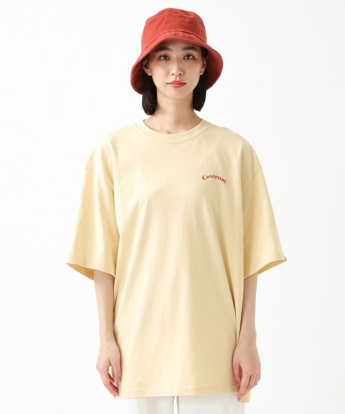 COVERNAT（カバーナット）の「Covernat／ARCH SERIF LOGO T 2943613（Tシャツ/カットソー・レディース・ホワイト/ブラック/ライトベージュ・SMALL/MEDIUM/LARGE）」の16枚目の写真