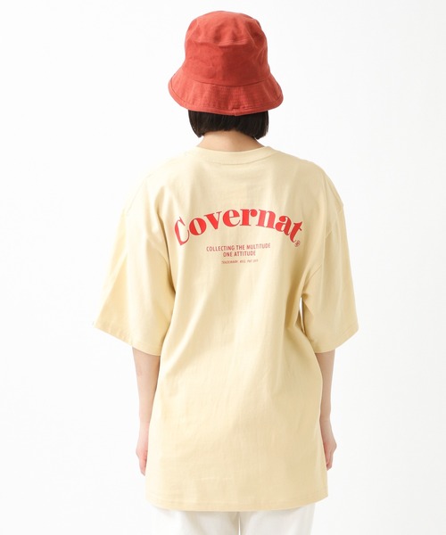 COVERNAT（カバーナット）の「Covernat／ARCH SERIF LOGO T 2943613（Tシャツ/カットソー・レディース・ホワイト/ブラック/ライトベージュ・SMALL/MEDIUM/LARGE）」の18枚目の写真