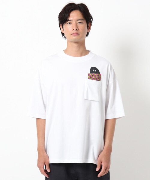 THE SHOP TK （ザ ショップ ティーケー ）の「◆シェルテック別注ポケットTシャツ（Tシャツ/カットソー・メンズ・ホワイト系/ブラック・02/03）」の13枚目の写真