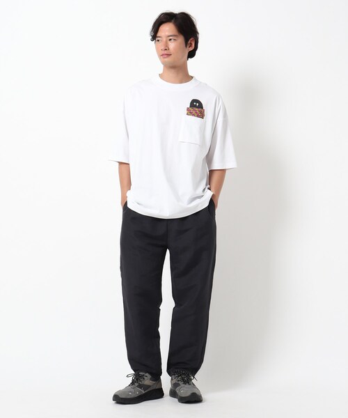 THE SHOP TK （ザ ショップ ティーケー ）の「◆シェルテック別注ポケットTシャツ（Tシャツ/カットソー・メンズ・ホワイト系/ブラック・02/03）」の10枚目の写真