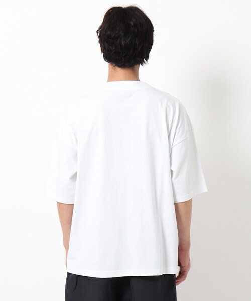 THE SHOP TK （ザ ショップ ティーケー ）の「◆シェルテック別注ポケットTシャツ（Tシャツ/カットソー・メンズ・ホワイト系/ブラック・02/03）」の9枚目の写真