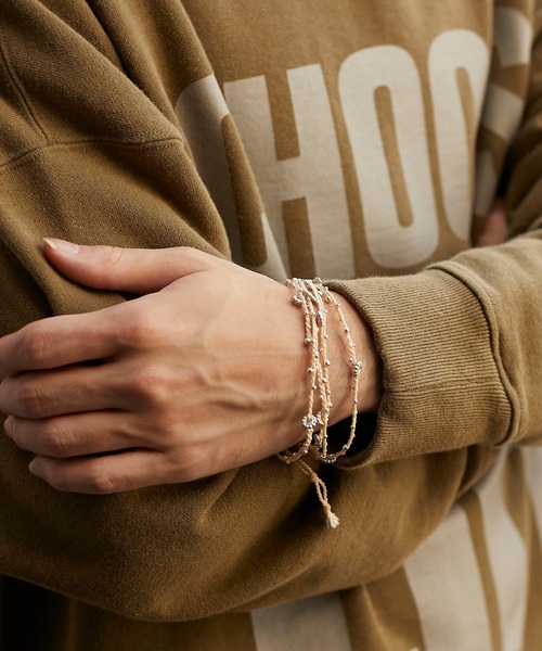 wakami(ワカミ)の「wakami/ワカミ ロングネックス&ブレスレット(ネックレス・レディース・ベージュ/パープル/ブラック/ブルー/ブラウン/グレー・FREE)」の12枚目の写真