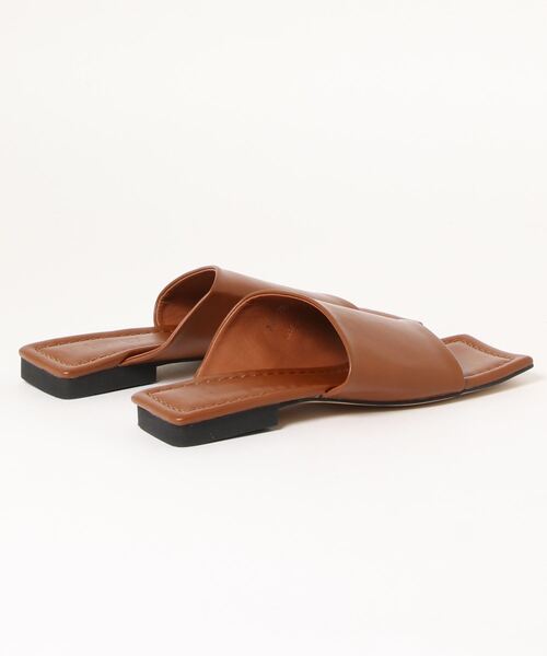 lawgy(ラウジー)の「square toe stitch sandal(サンダル・レディース・ブラウン/ブラック/ライム・S/L/M)」の16枚目の写真