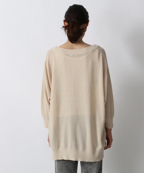 LOWRYS FARM（ローリーズファーム）の「ミドルカーディガン８Ｓ　953254（カーディガン/ボレロ・レディース・ブラック/グリーン/アイボリー・FREE）」の7枚目の写真