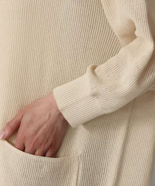 LOWRYS FARM（ローリーズファーム）の「ミドルカーディガン８Ｓ　953254（カーディガン/ボレロ・レディース・ブラック/グリーン/アイボリー・FREE）」の10枚目の写真