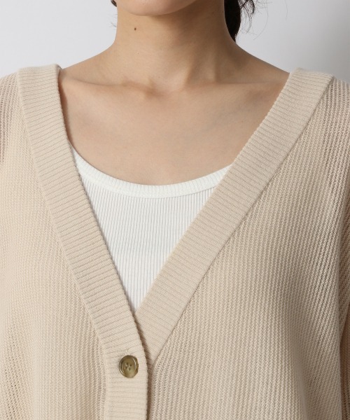 LOWRYS FARM（ローリーズファーム）の「ミドルカーディガン８Ｓ　953254（カーディガン/ボレロ・レディース・ブラック/グリーン/アイボリー・FREE）」の13枚目の写真