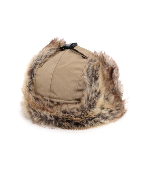 MAISON mou（メゾンムー）の「【AVIREX/アヴィレックス】FLIGHT BOA CAP/フライトボアキャップ（キャップ・レディース・ブラック/カーキ/ベージュ・FREE）」の10枚目の写真