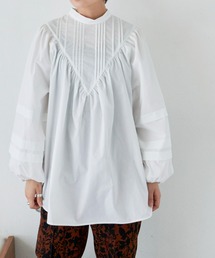 Auntie Rosa Holiday | ピンタックギャザーボリュームブラウス(シャツ/ブラウス)